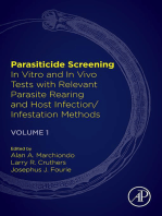 Parasiticide Screening: Volume 1: In Vitro and In Vivo Tests with Relevant Parasite Rearing and Host Infection/Infestation Methods
