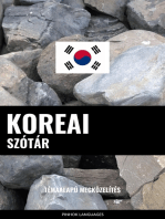 Koreai szótár: Témaalapú megközelítés