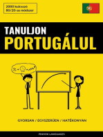 Tanuljon Portugálul - Gyorsan / Egyszerűen / Hatékonyan: 2000 Kulcsszó