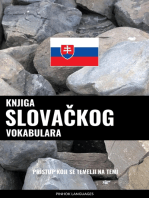 Knjiga slovačkog vokabulara: Pristup koji se temelji na temi