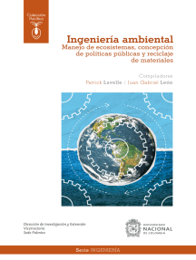 Ingeniería ambiental: Manejo de ecosistemas, concepción de políticas públicas y reciclaje de materiales
