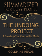 Summarized for Busy People - The Undoing Project