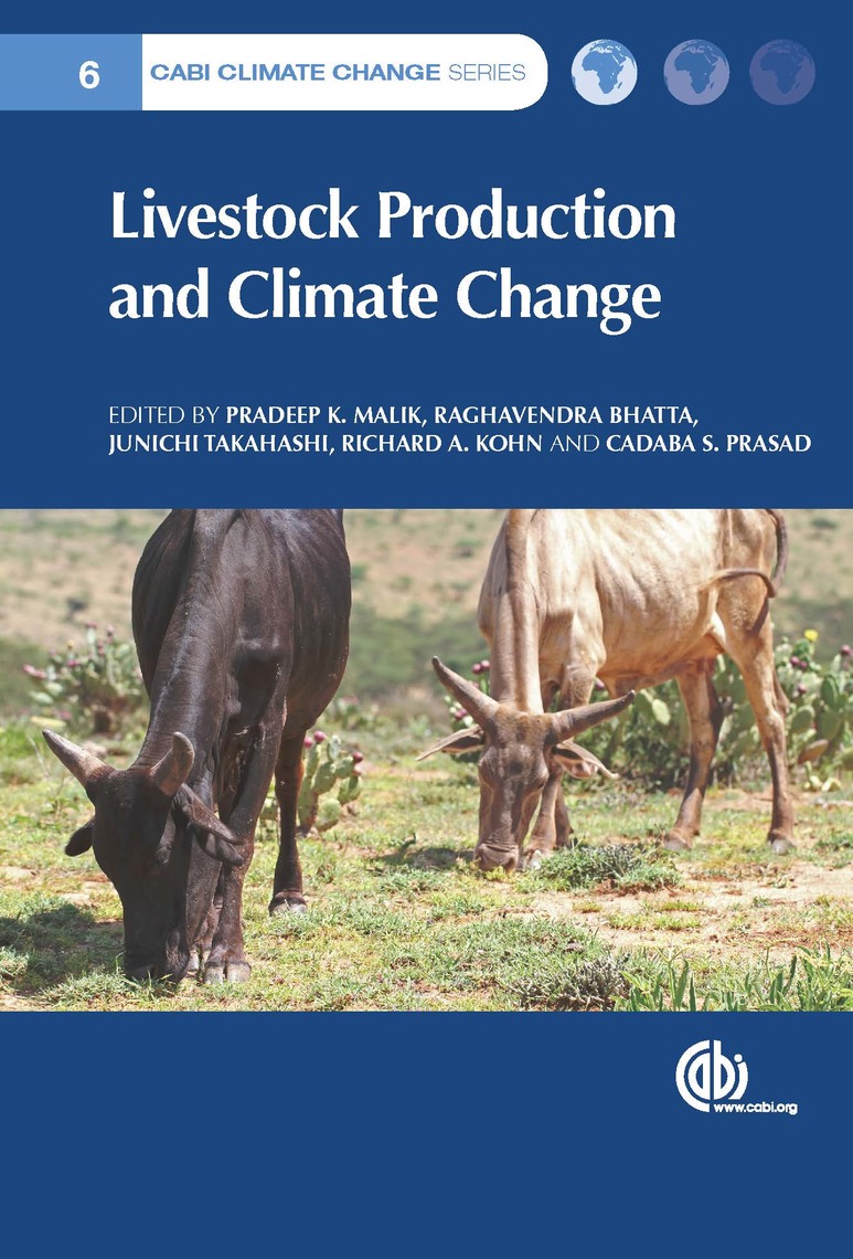 Read Livestock Production and Climate Change Online by Cadaba S Prasad