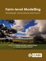 Farm-level Modelling: Techniques, Applications and Policy