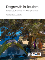 Degrowth in Tourism