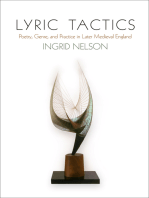 Lyric Tactics: Poetry, Genre, and Practice in Later Medieval England