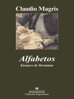 Alfabetos: Ensayos de literatura