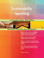 Sustainability reporting A Complete Guide - 2019 Edition