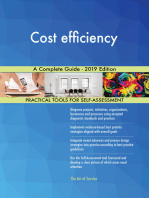 Cost efficiency A Complete Guide - 2019 Edition