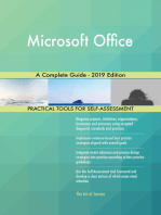 Microsoft Office A Complete Guide - 2019 Edition