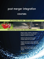 post merger integration courses A Complete Guide - 2019 Edition