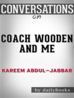 Coach Wooden and Me: Our 50-Year Friendship On and Off the Court by Kareem Abdul-Jabbar | Conversation Starters