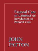 Pastoral Care in Context: An Introduction to Pastoral Care