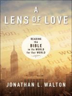 A Lens of Love: Reading the Bible in Its World for Our World