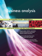 Business analysis A Complete Guide - 2019 Edition