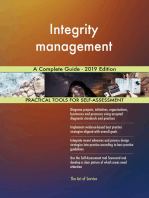 Integrity management A Complete Guide - 2019 Edition