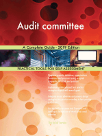 Audit committee A Complete Guide - 2019 Edition