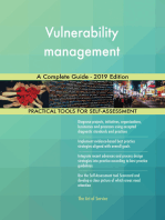 Vulnerability management A Complete Guide - 2019 Edition