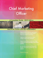 Chief Marketing Officer A Complete Guide - 2019 Edition