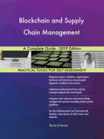 Blockchain and Supply Chain Management A Complete Guide - 2019 Edition
