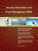 Security Information and Event Management SIEM A Complete Guide - 2019 Edition