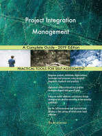 Project Integration Management A Complete Guide - 2019 Edition