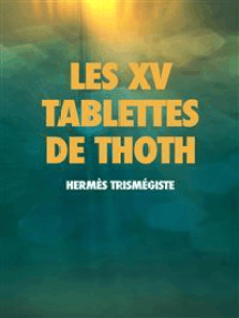 Les XV Tablettes de THOTH