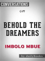 Behold the Dreamers (Oprah's Book Club): A Novel by Imbolo Mbue | Conversation Starters