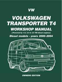 Read VW Transporter T4 ( Diesel - 2000-2004) Workshop Manual Online by