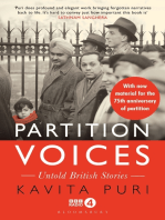Partition Voices: Updated for the 75th anniversary of partition