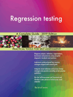 Regression testing A Complete Guide - 2019 Edition