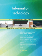 Information technology A Complete Guide - 2019 Edition