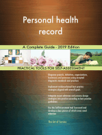 Personal health record A Complete Guide - 2019 Edition