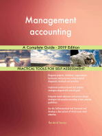 Management accounting A Complete Guide - 2019 Edition