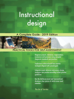 Instructional design A Complete Guide - 2019 Edition