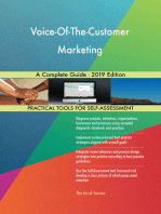 Voice-Of-The-Customer Marketing A Complete Guide - 2019 Edition
