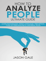 How to Analyze People Ultimate Guide