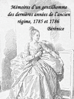 Bérénice: Mémoire d'un gentilhomme, premier tome