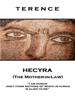 Hecyra (The Mother-in-Law): 'I am human and I think nothing of which is human is alien to me''