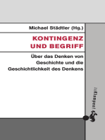 Kontingenz und Begriff: Über das Denken von Geschichte und die Geschichtlichkeit des Denkens