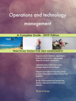Operations and technology management A Complete Guide - 2019 Edition