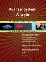 Business Systems Analysis A Complete Guide - 2019 Edition