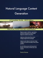 Natural Language Content Generation A Complete Guide - 2019 Edition