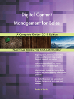Digital Content Management for Sales A Complete Guide - 2019 Edition