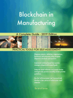 Blockchain in Manufacturing A Complete Guide - 2019 Edition