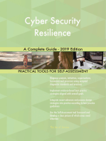Cyber Security Resilience A Complete Guide - 2019 Edition