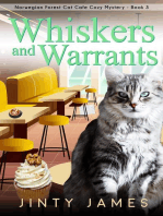 Whiskers and Warrants: A Norwegian Forest Cat Cafe Cozy Mystery, #3