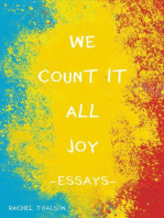 We Count it All Joy: Essays