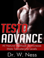 Testo Advance: All Natural Methods To Increase Male Testosterone Levels.