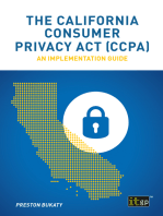 The California Consumer Privacy Act (CCPA)